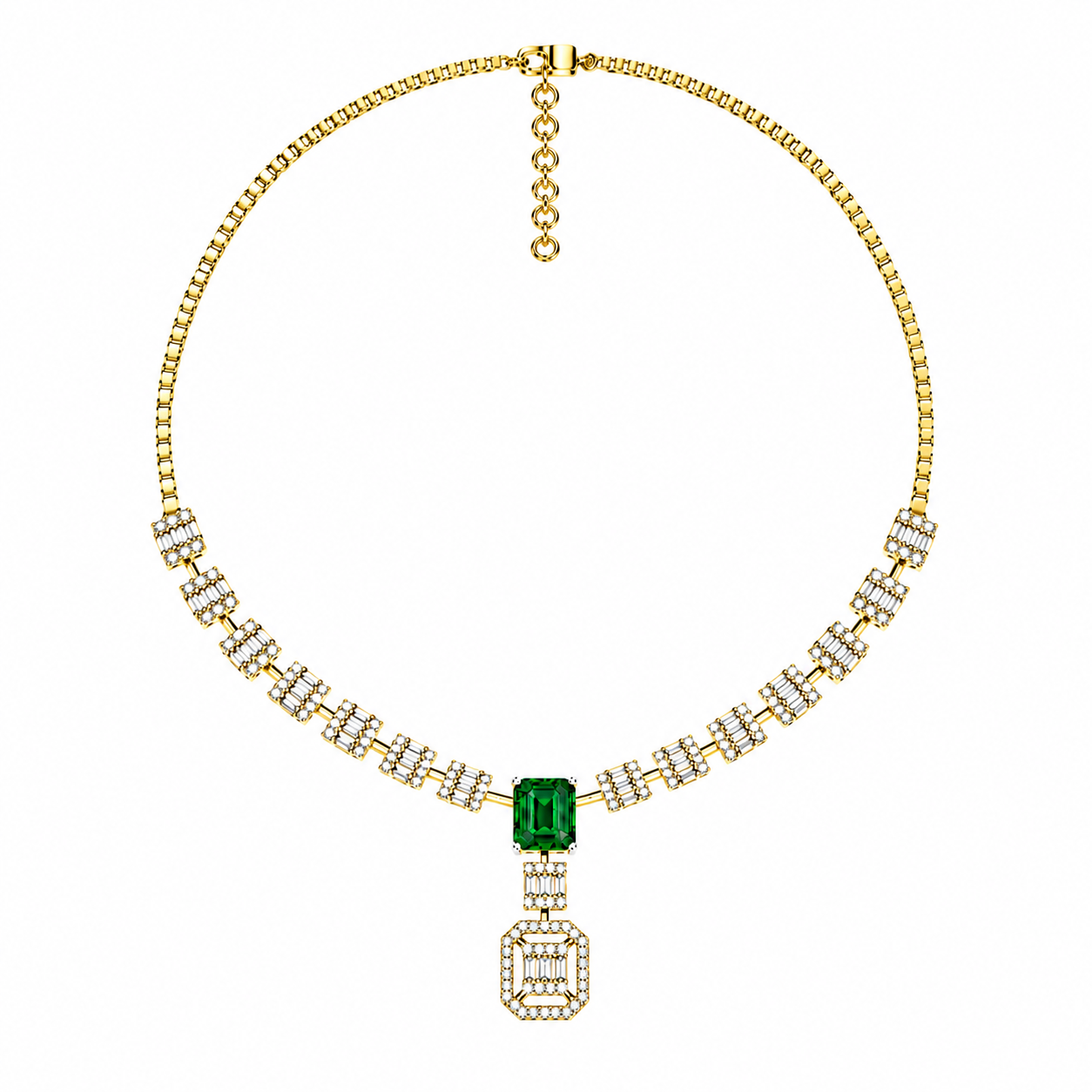 The Geometric Grace Necklace