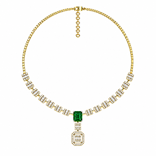 The Geometric Grace Necklace