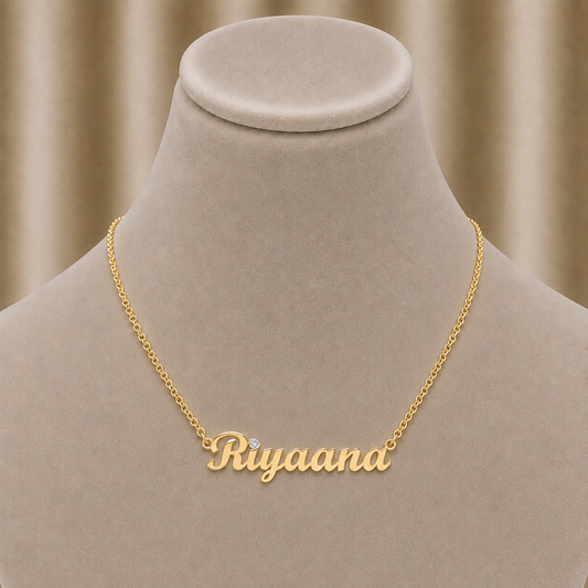 Your Name Diamond Necklace
