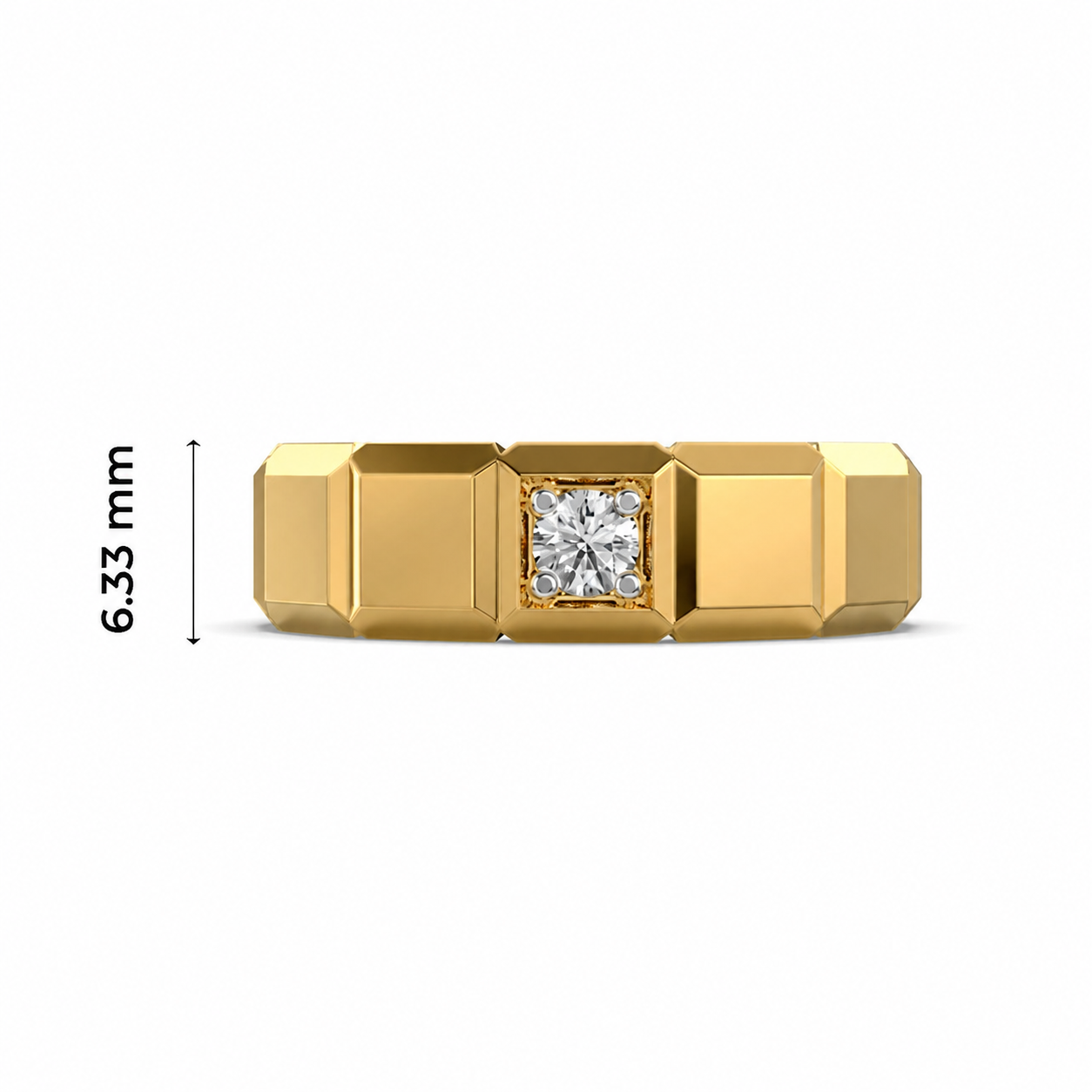 Courage Gives Hope Diamond Band For Men