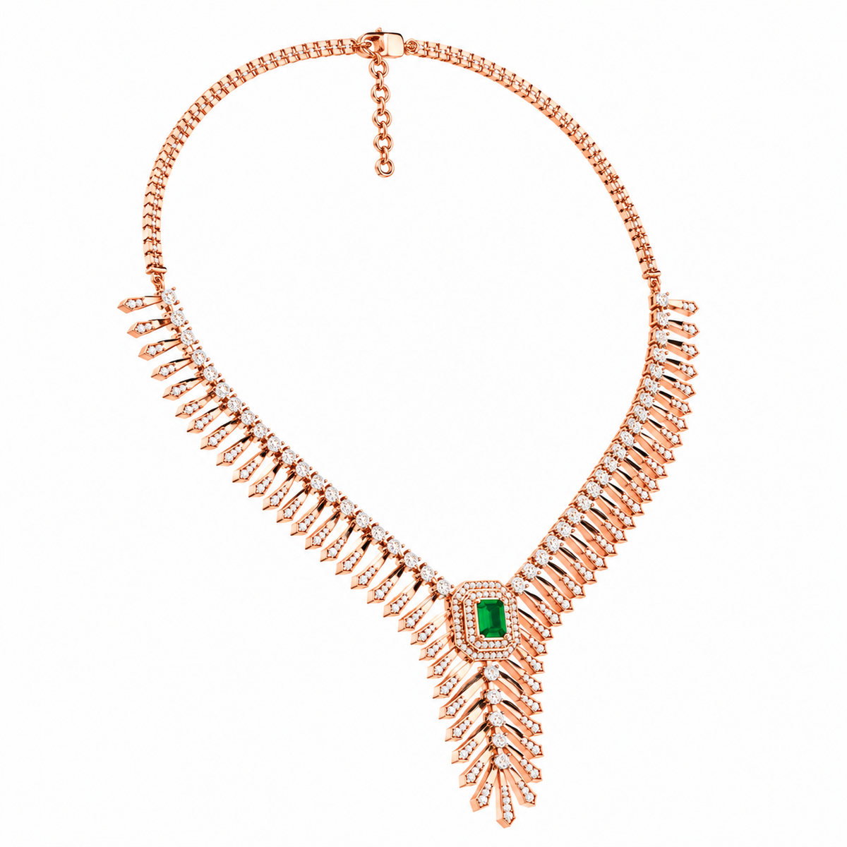 Emerald Royale Radiance Necklace