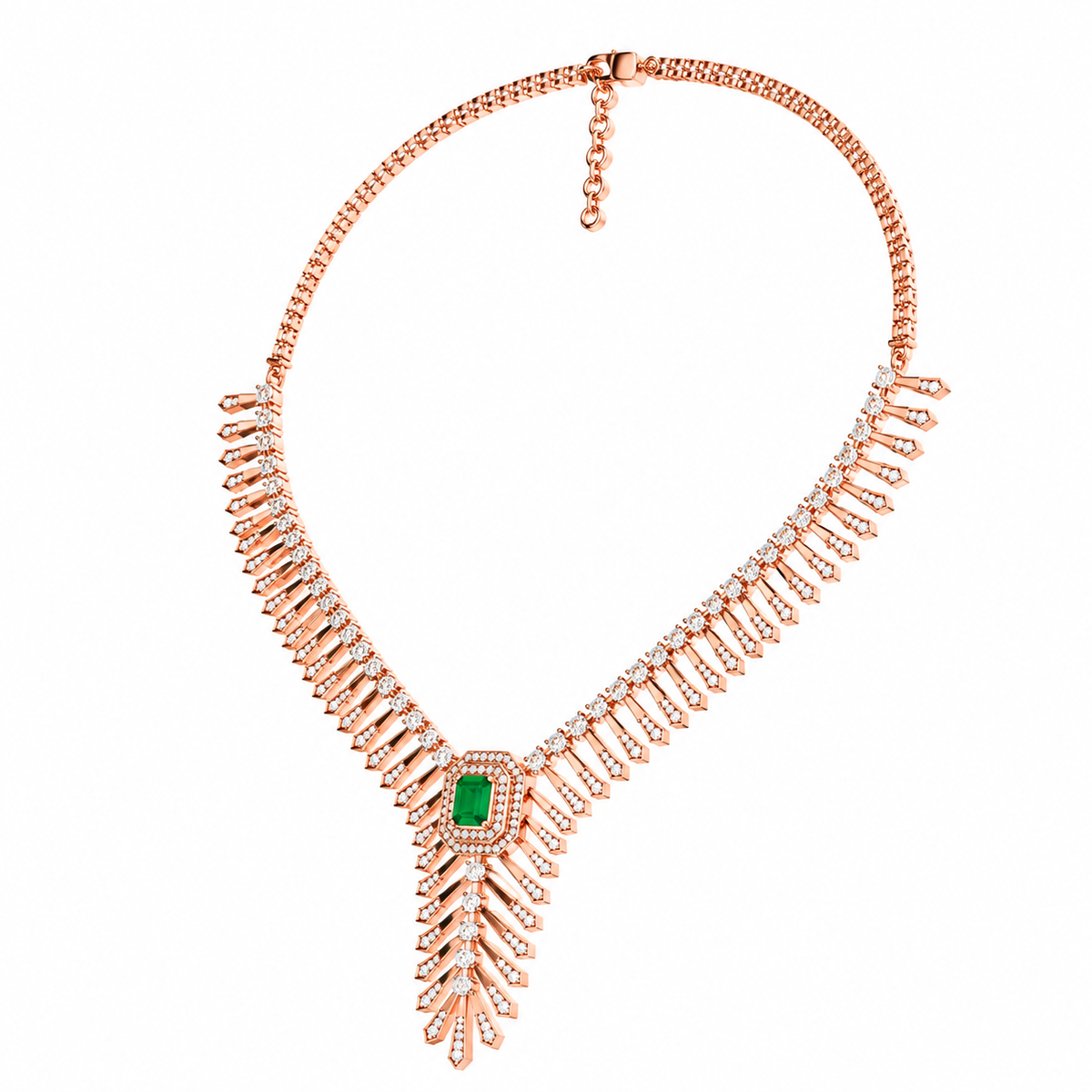 Emerald Royale Radiance Necklace