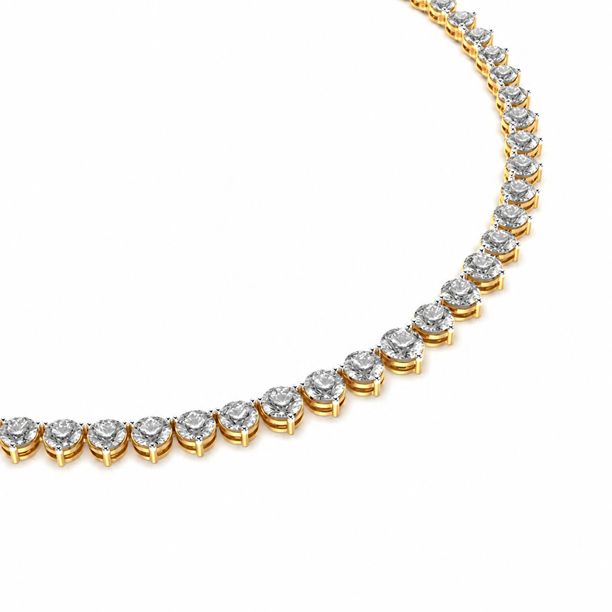 Paradise Glam Diamond Necklace For Women