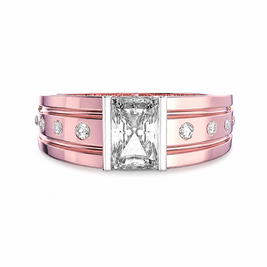 Radiance of Divinity Diamond Ring For Men