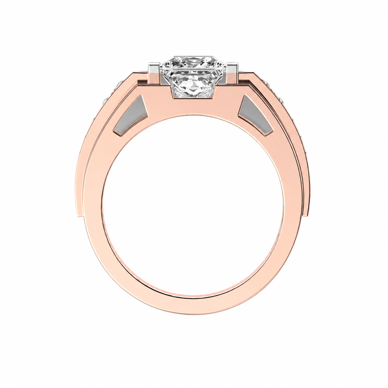Imperial Square Diamond Ring for Men