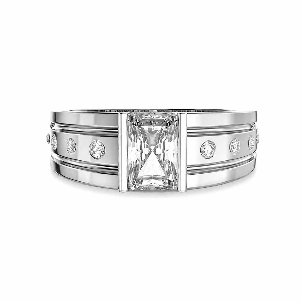 Radiance of Divinity Diamond Ring For Men