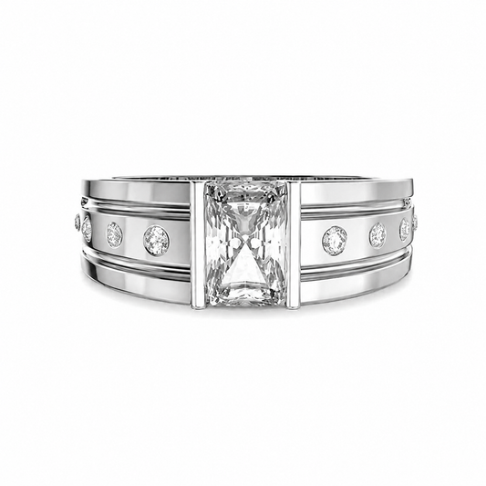 Radiance of Divinity Diamond Ring For Men