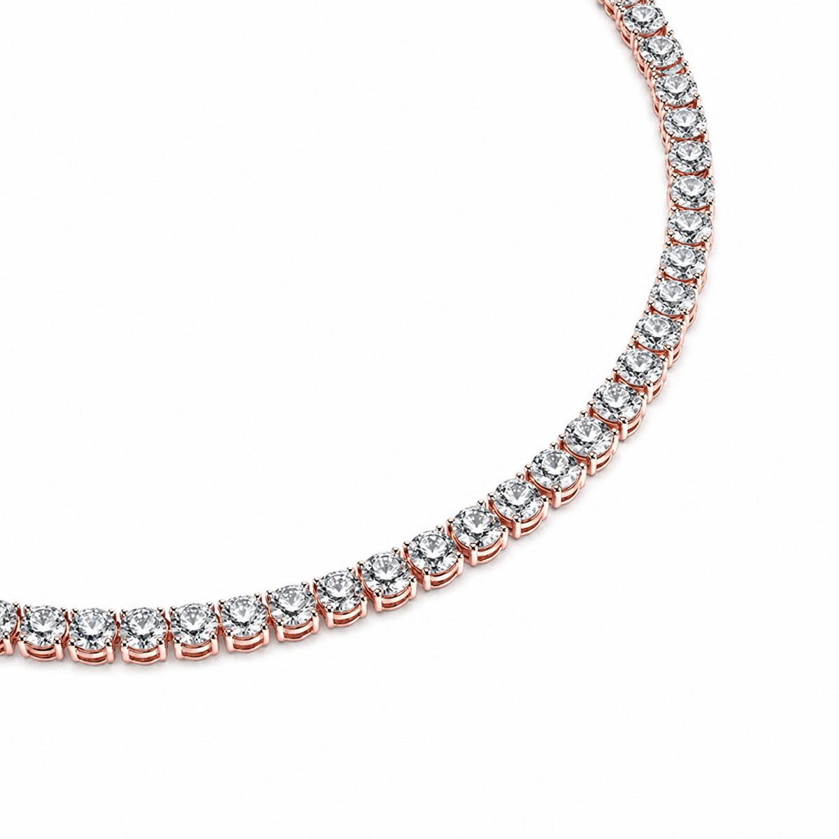 Romantic Aura Diamond Cluster Necklace