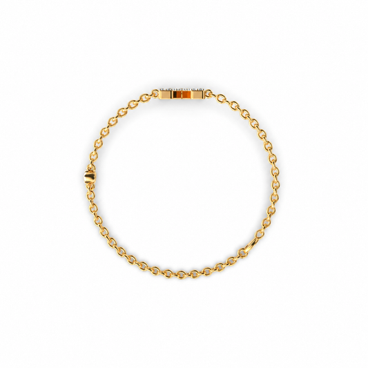 Mesmerising M Initial Bracelet