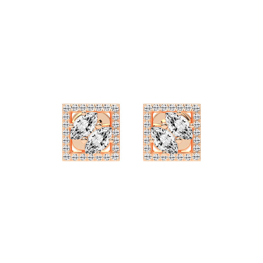 Marquise Sparkle Fancy Stud Earrings