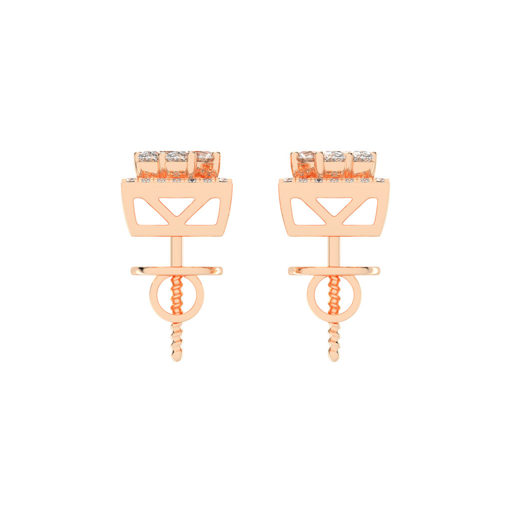 Marquise Sparkle Fancy Stud Earrings