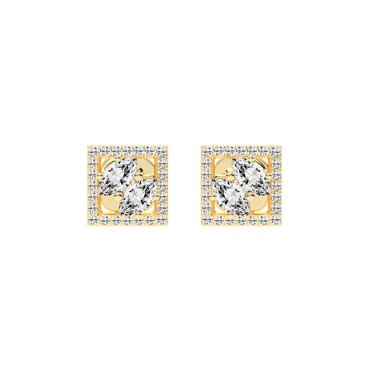 Marquise Sparkle Fancy Stud Earrings
