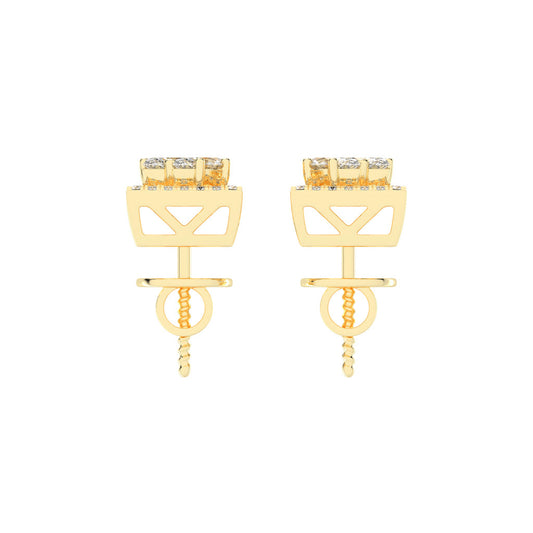 Marquise Sparkle Fancy Stud Earrings