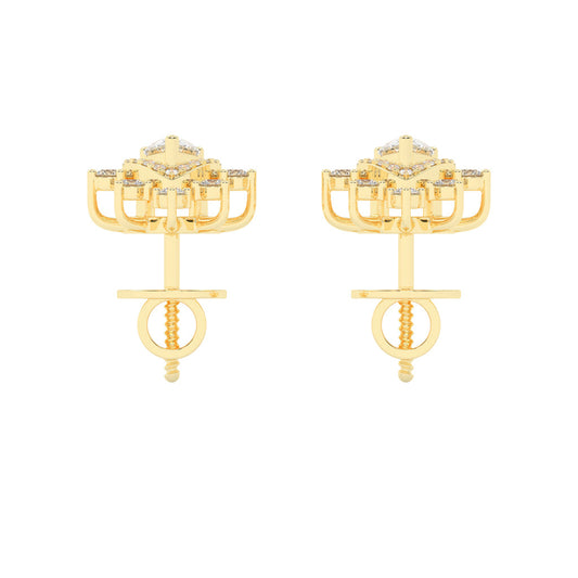 Aurora Drip Teardrop Cluster Earrings