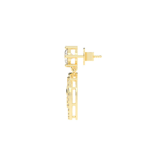 Orbiting Radiance Drop Earrings