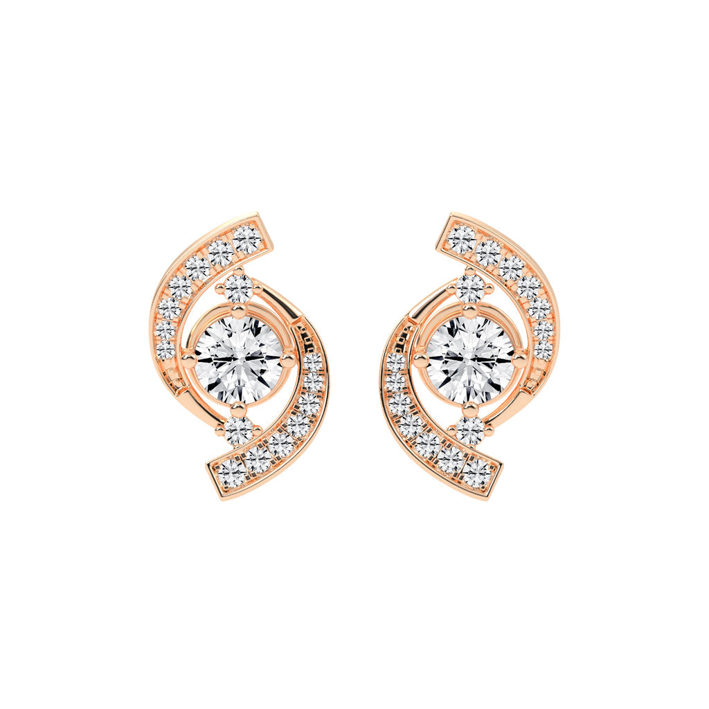 Galactic Swirl Radiance Earrings