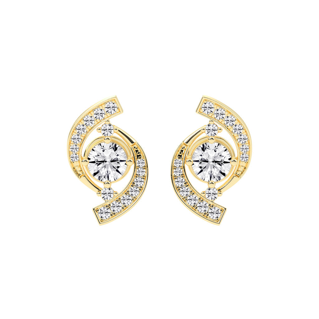Galactic Swirl Radiance Earrings