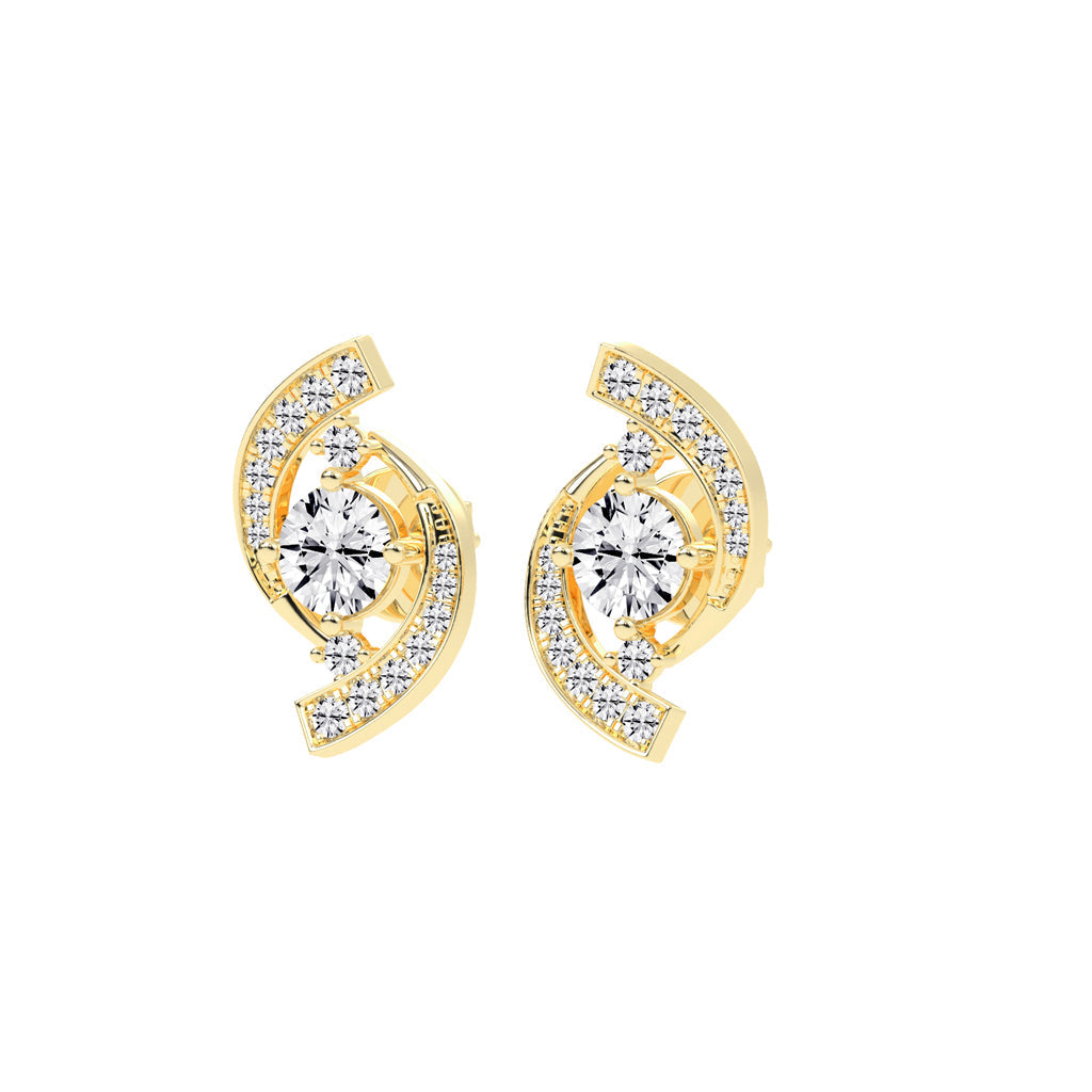 Galactic Swirl Radiance Earrings