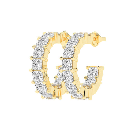 Curve Diamond Horizon Hoops