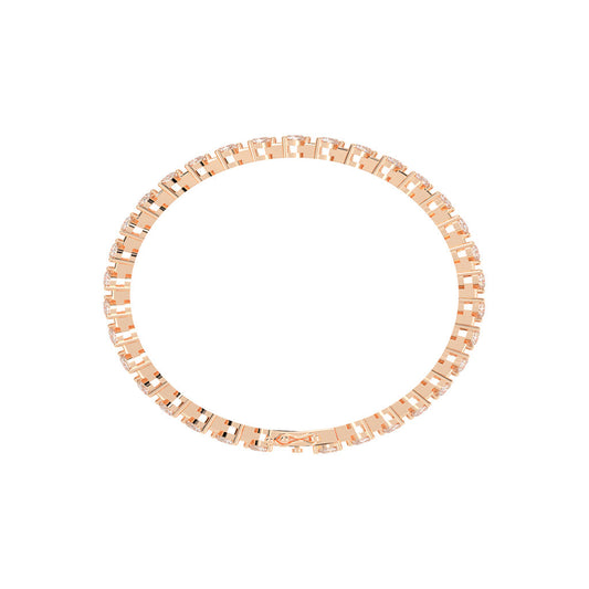 Nyssa Heart Cut Tennis Lab Diamond Bracelet