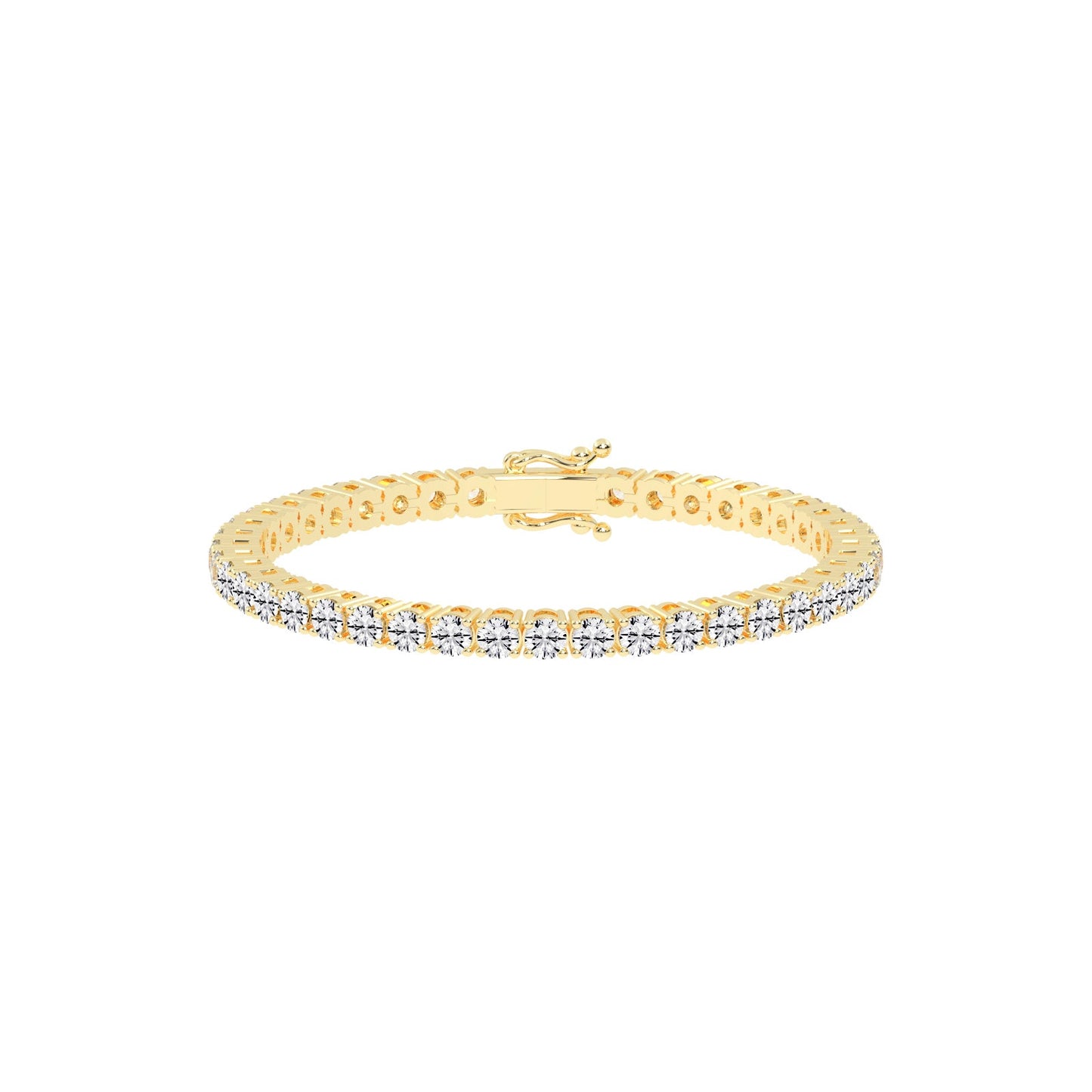 Astra 6Ct Round Cut Tennis Lab Diamond Bracelet