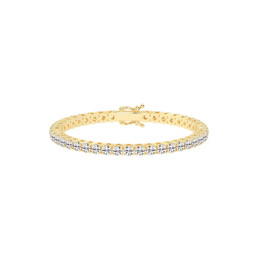 Astra 6Ct Round Cut Tennis Lab Diamond Bracelet