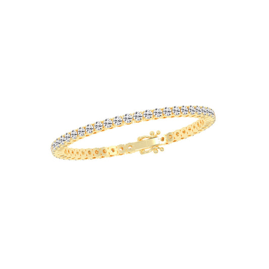 Vivara 4.5Ct Standard Round Cut Tennis Lab Diamond Bracelet