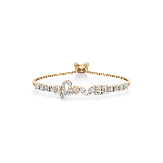 Dazzling Love Diamond Bracelet