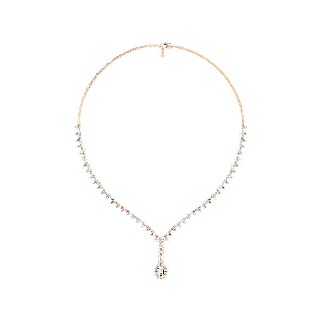 Celeste Cascade Diamond Necklace