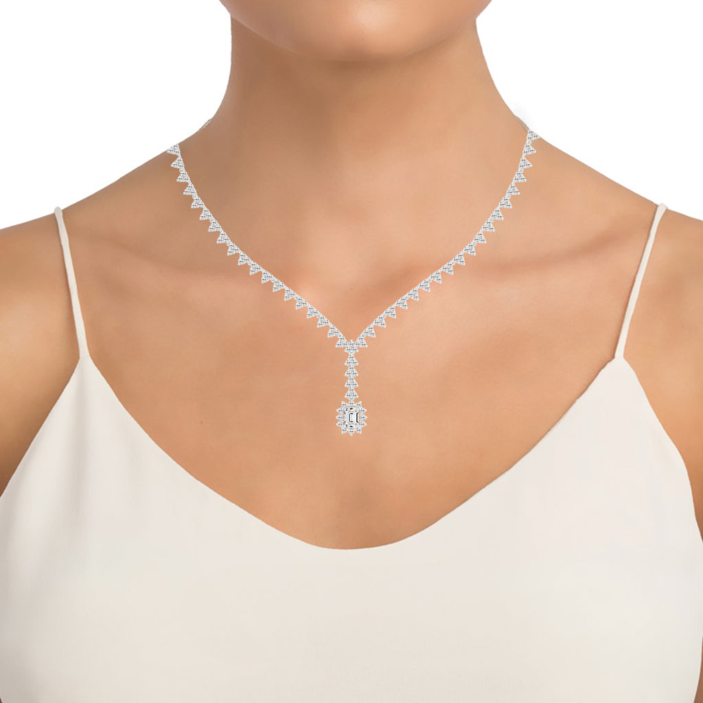 Celeste Cascade Diamond Necklace