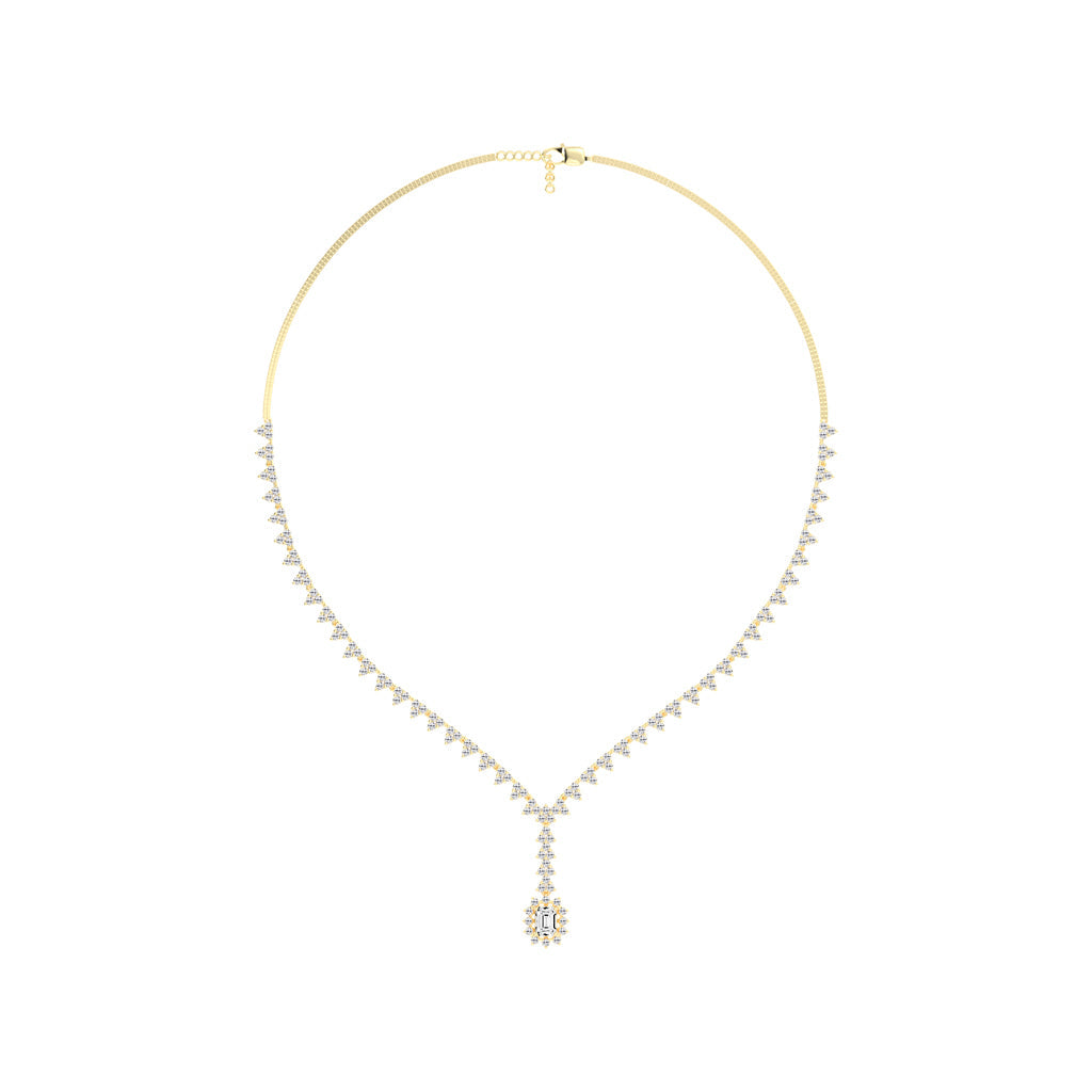 Celeste Cascade Diamond Necklace