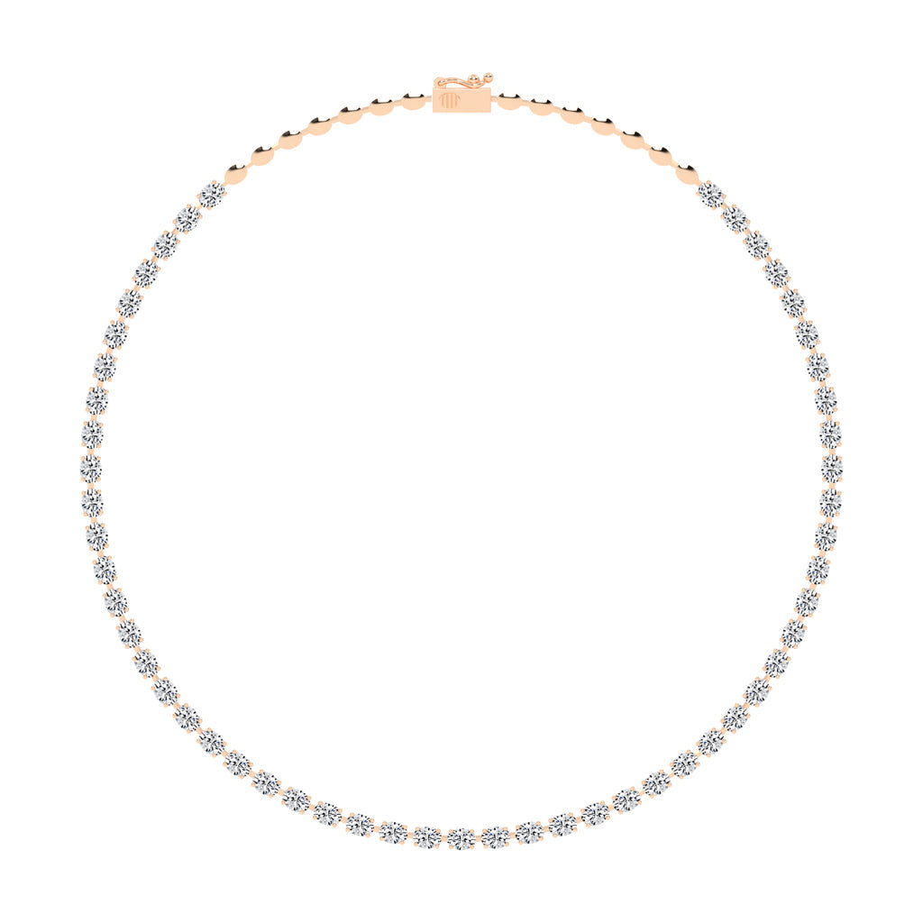 Eterna Classic Diamond Tennis Necklace