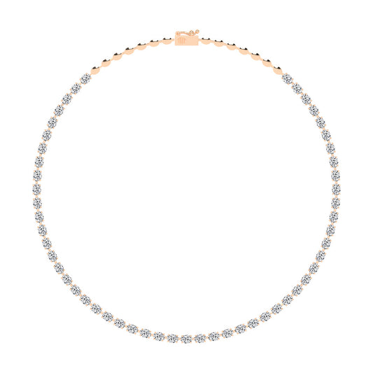 Eterna Classic Diamond Tennis Necklace