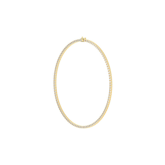 Aurelia Luxe Gold Tennis Necklace