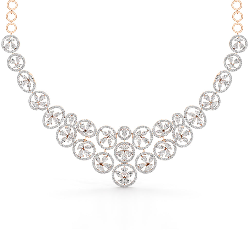 Radiant Bloom Designer Necklace