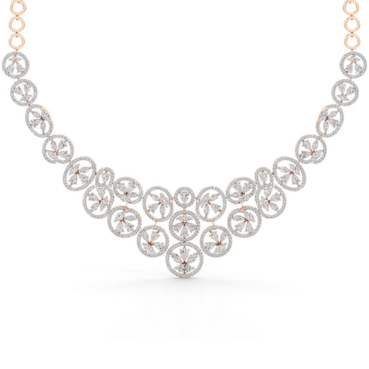 Radiant Bloom Designer Necklace