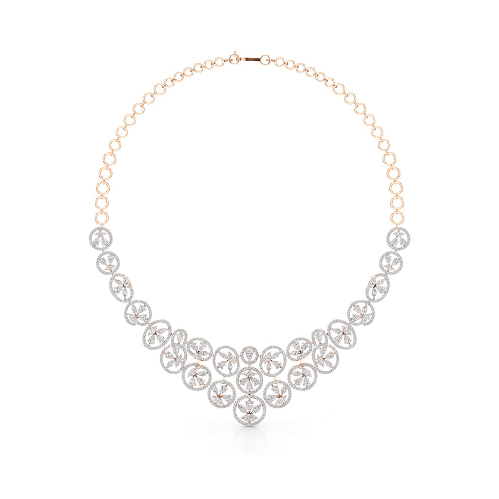 Radiant Bloom Designer Necklace