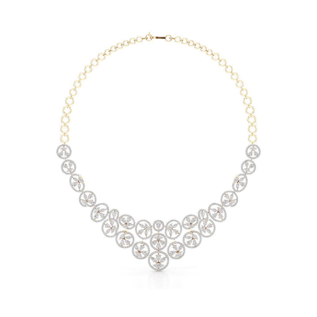 Radiant Bloom Designer Necklace