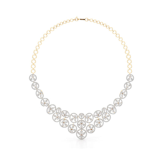Radiant Bloom Designer Necklace