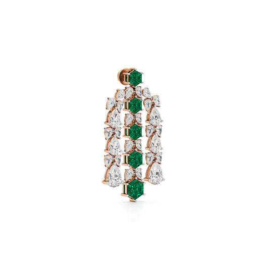 Regal Radiance Dangle Earrings