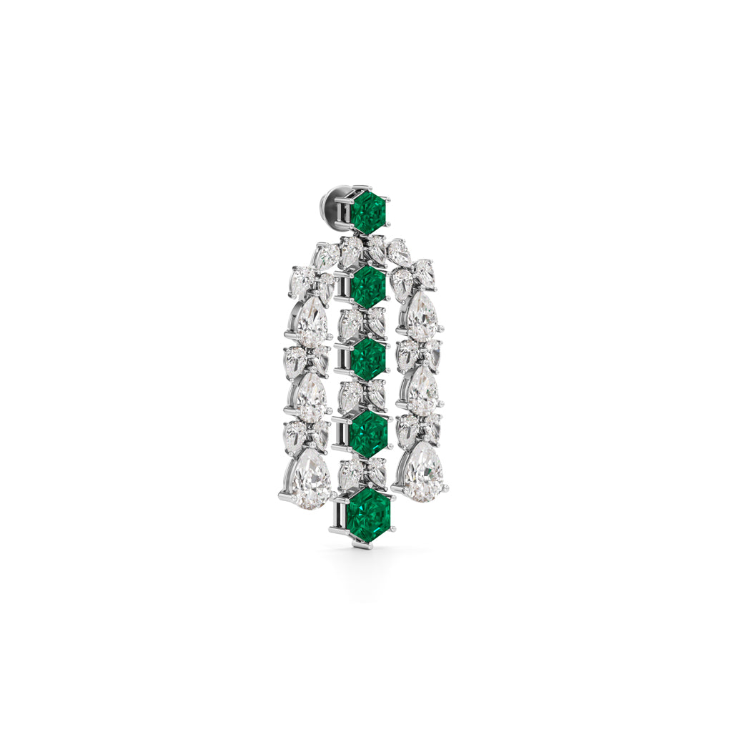 Regal Radiance Dangle Earrings