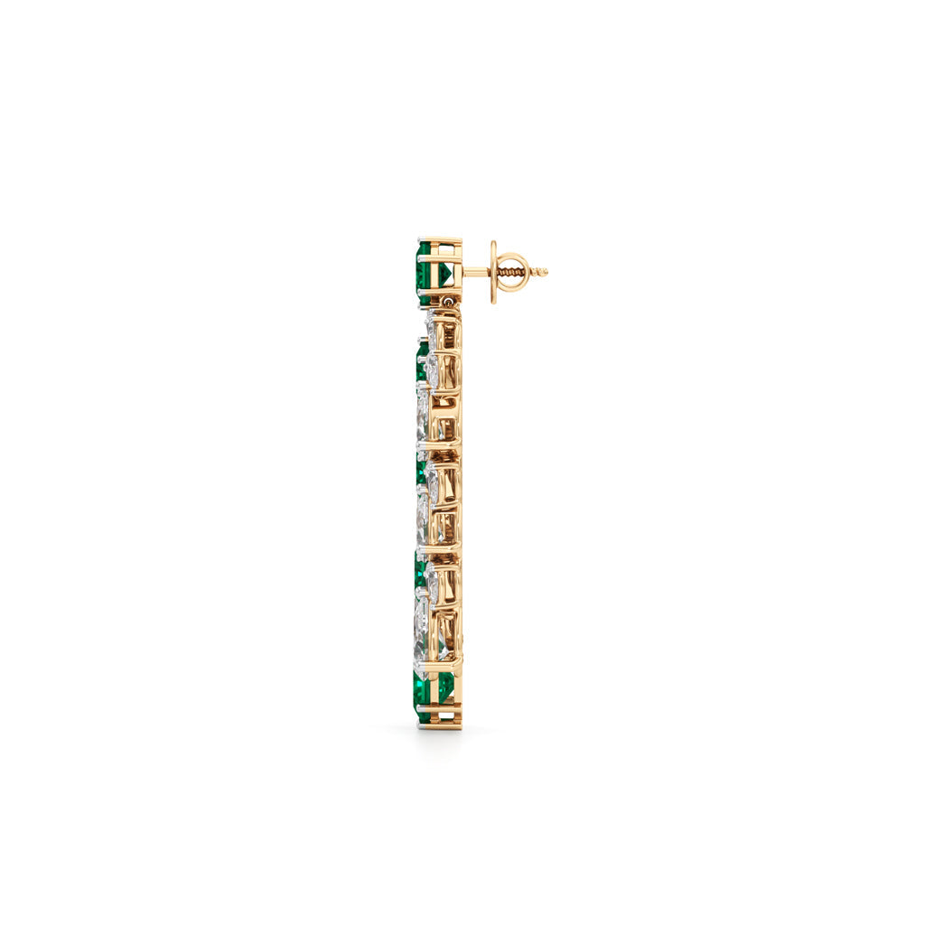 Regal Radiance Dangle Earrings