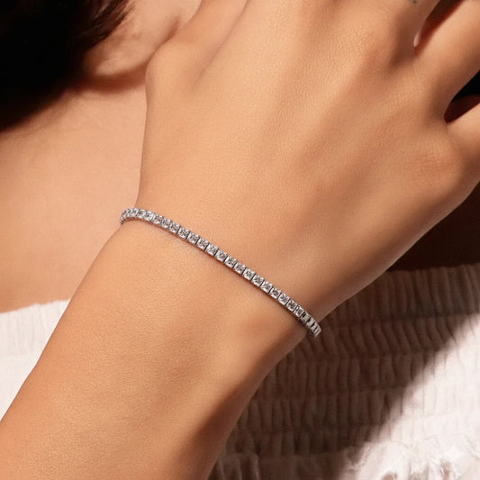Princess Diamond Tennis Bracelet
