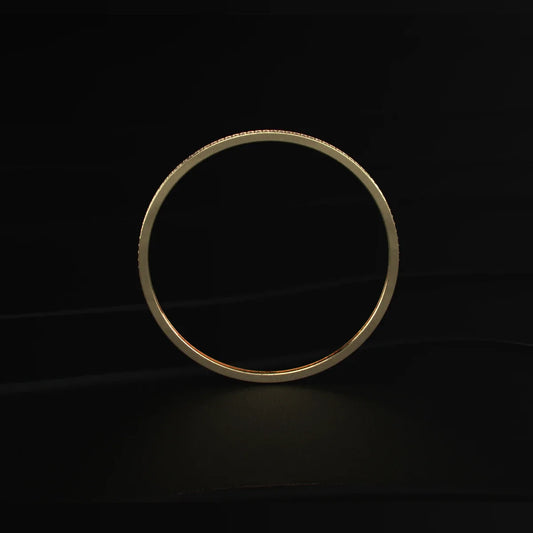 Round Brilliant Cut Diamond Tennis Bangle