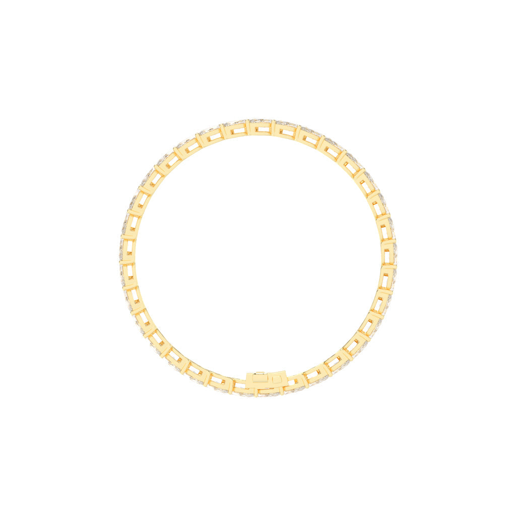Vesper Marquise Cut Tennis Lab Diamond Bracelet