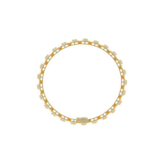 Marisca Bezel Round Cut Tennis Lab Diamond Bracelet