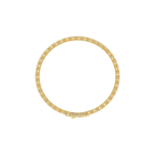 Architectural Gleam Emerald-Cut Diamond Bracelet