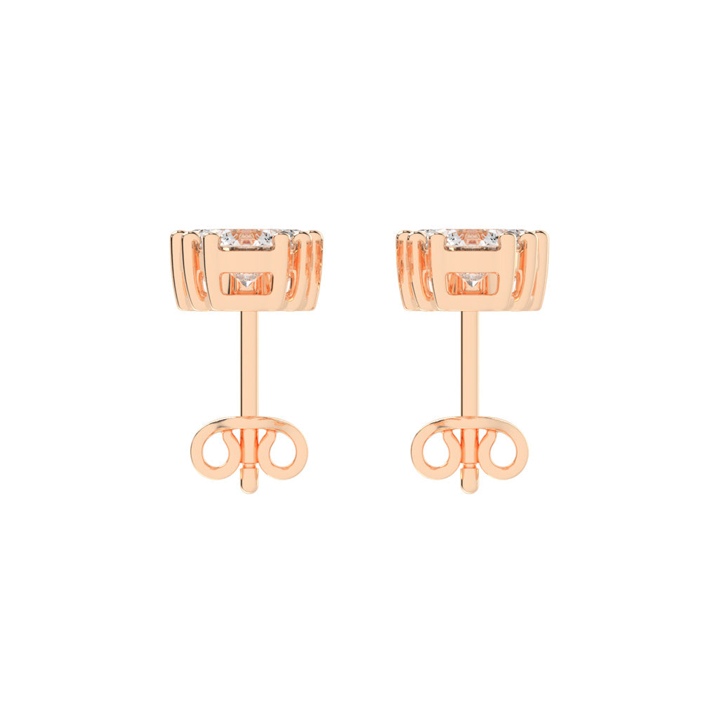 Trinity Glow Diamond Dangle Earrings