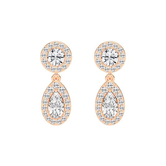 Pear Drop Dangles Earrings