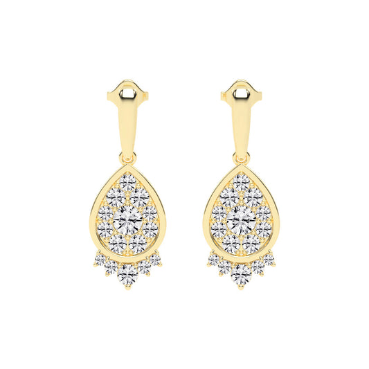 Lunara Pear Drop Earrings